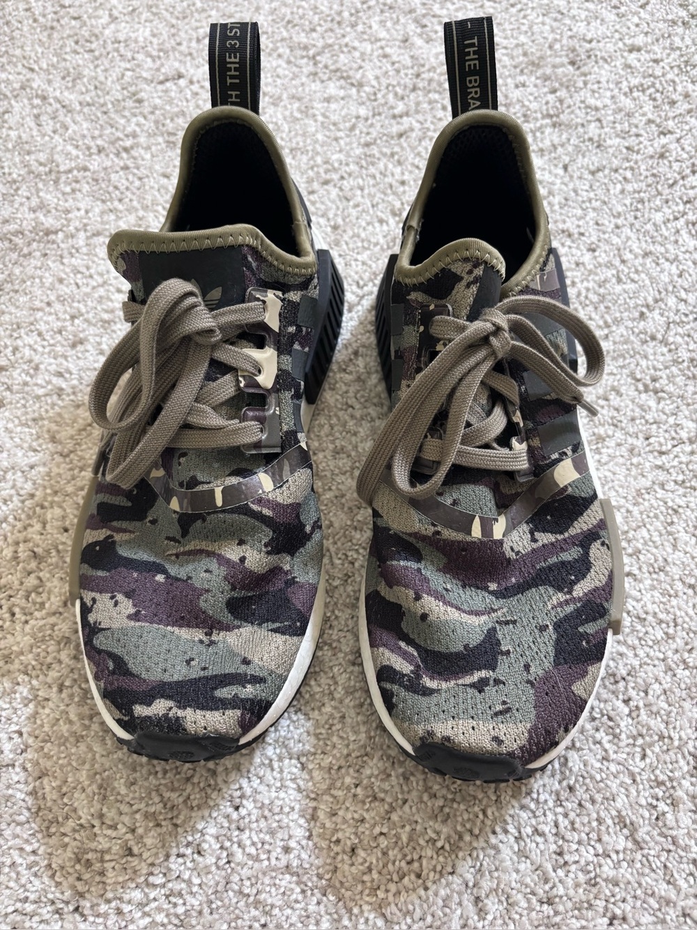 adidas NMD R1 Gym Shoes Men 7 or Women 8.5 Camo
